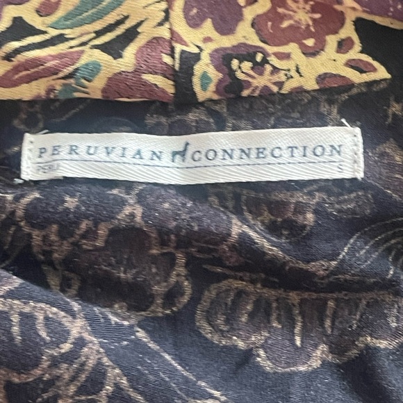 Peruvian Connection Multicolor‎ Patterned Maxi Dress - Picture 7 of 8